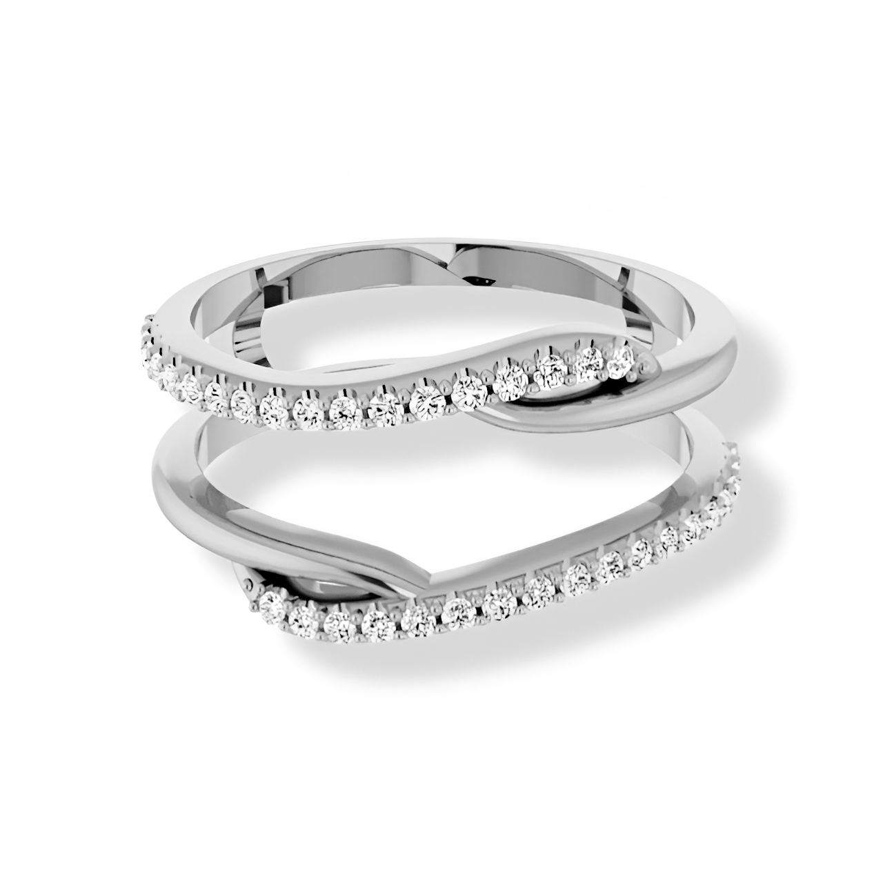 Ocean Hug Diamond Band Guard-VIRABYANI